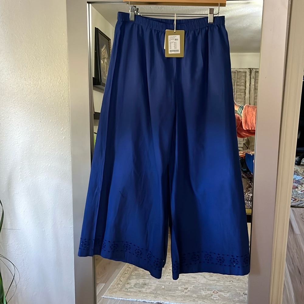 Gudrun Sjoden wide leg trousers. NWT.